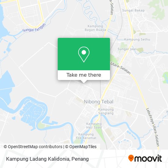 Kampung Ladang Kalidonia map