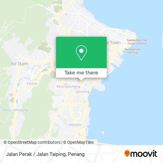 Peta Jalan Perak / Jalan Taiping