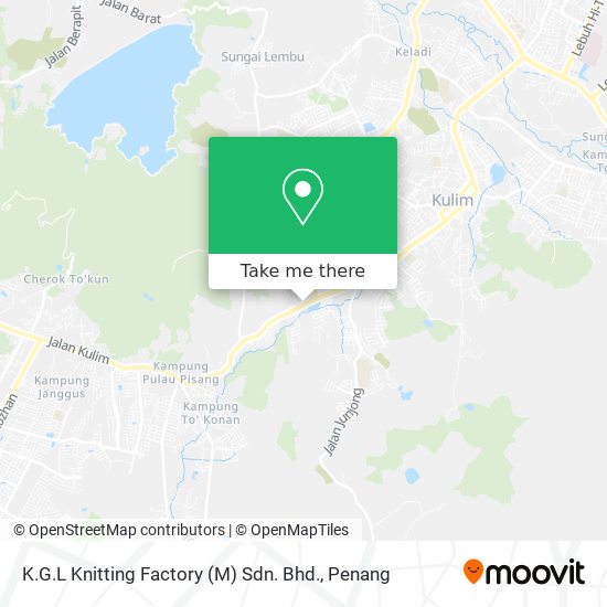 K.G.L Knitting Factory (M) Sdn. Bhd. map
