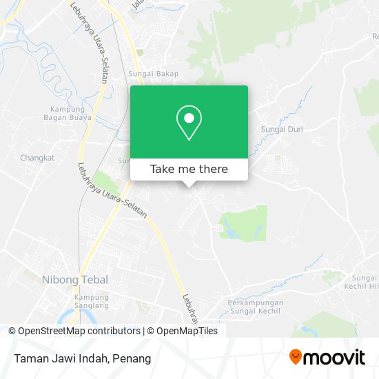Taman Jawi Indah map