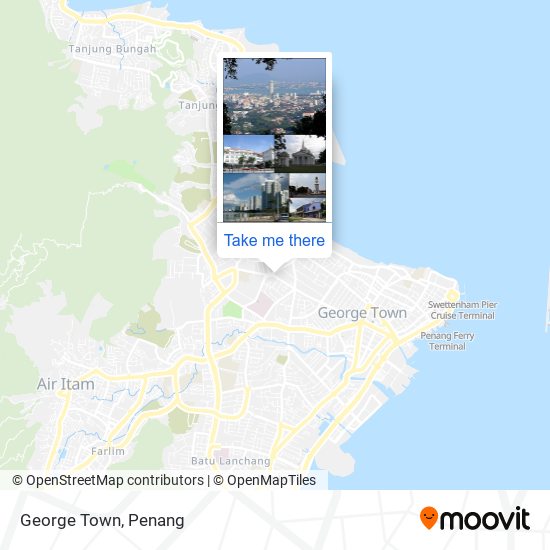 George Town map