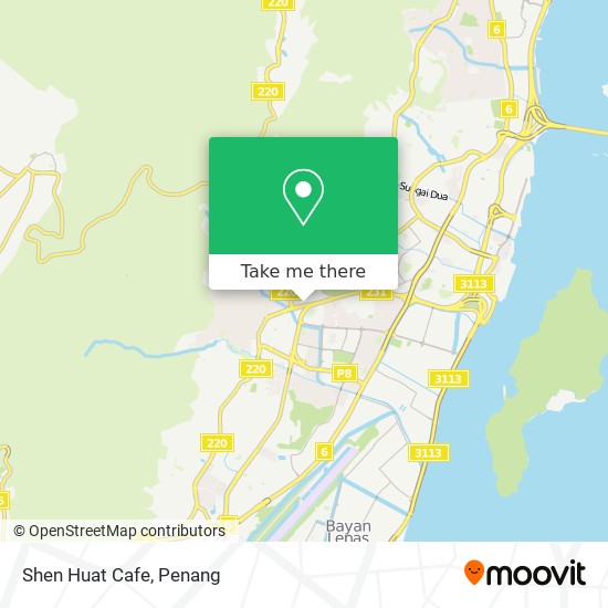 Shen Huat Cafe map