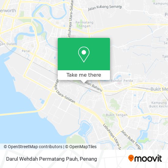 Peta Darul Wehdah Permatang Pauh