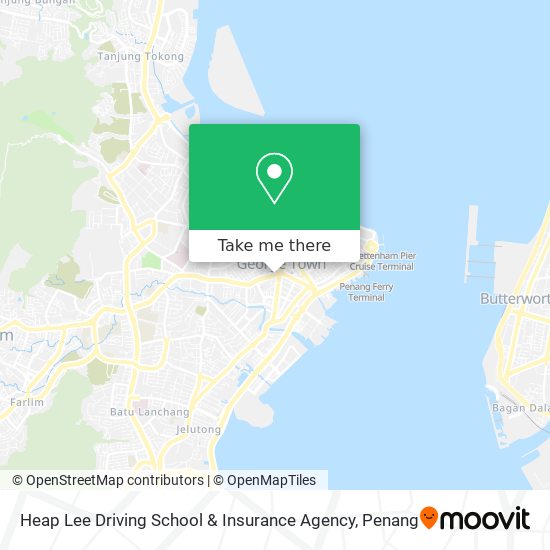 Heap Lee Driving School & Insurance Agency map