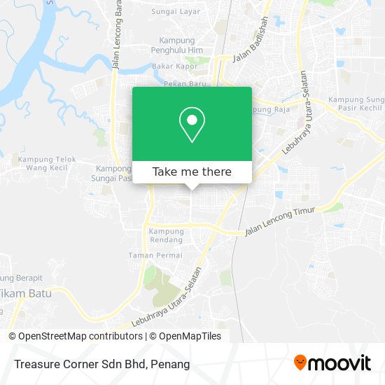 Treasure Corner Sdn Bhd map