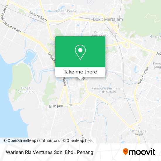 Warisan Ria Ventures Sdn. Bhd. map