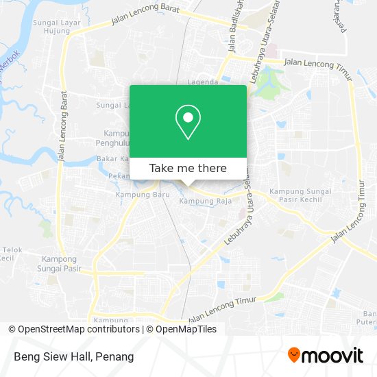 Beng Siew Hall map