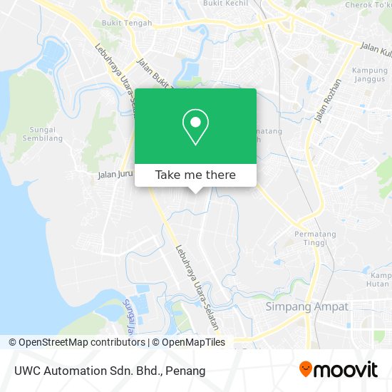 UWC Automation Sdn. Bhd. map