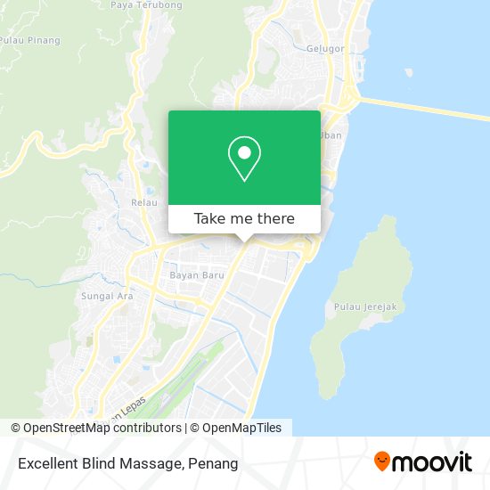 Excellent Blind Massage map