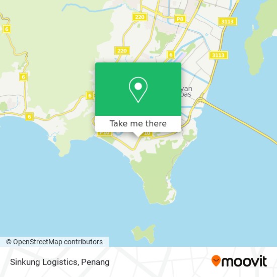 Sinkung Logistics map