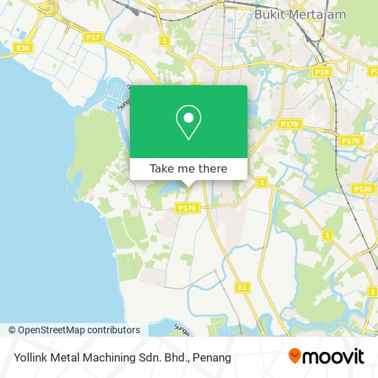Peta Yollink Metal Machining Sdn. Bhd.