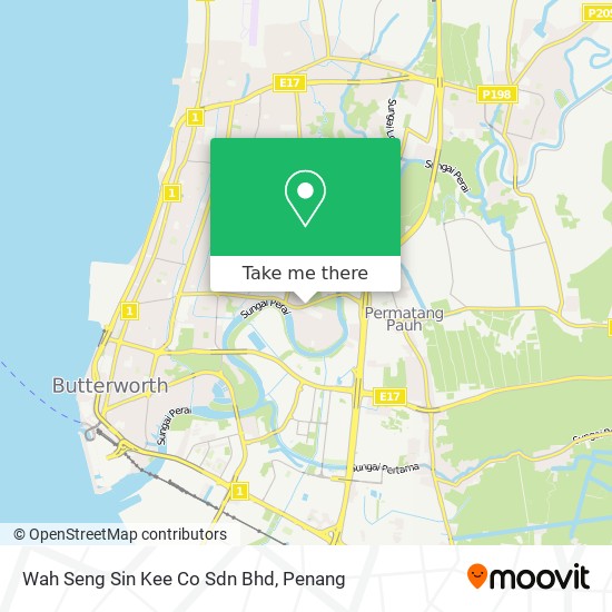 Peta Wah Seng Sin Kee Co Sdn Bhd