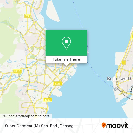 Super Garment (M) Sdn. Bhd. map