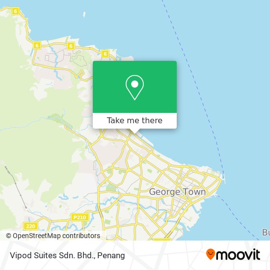 Vipod Suites Sdn. Bhd. map