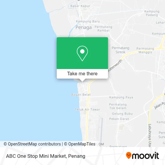 ABC One Stop Mini Market map