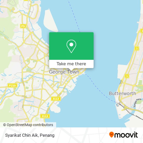 Syarikat Chin Aik map
