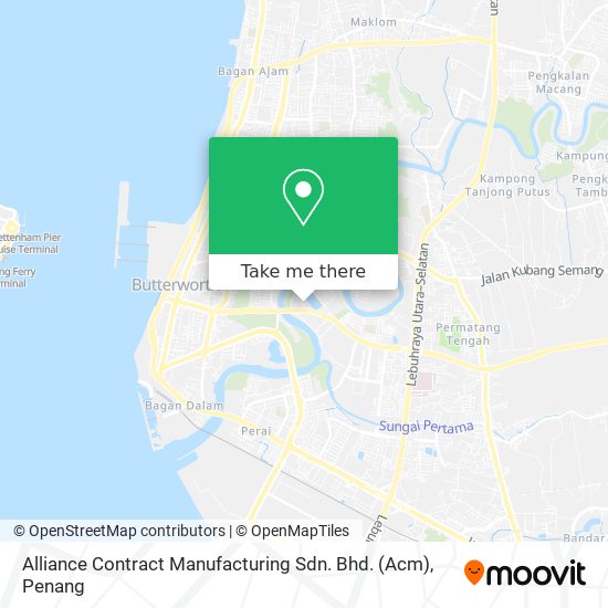 How To Get To Alliance Contract Manufacturing Sdn Bhd Acm In Pulau Pinang By Bus Or Ferry