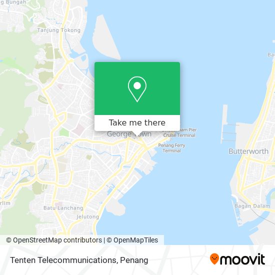 Tenten Telecommunications map