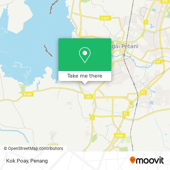 Kok Poay map