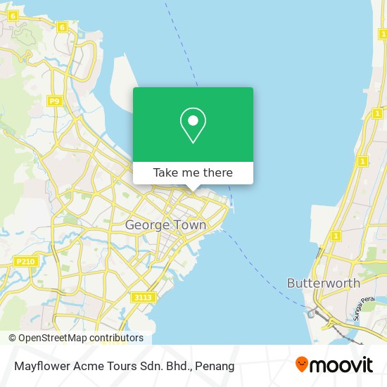 Mayflower Acme Tours Sdn. Bhd. map