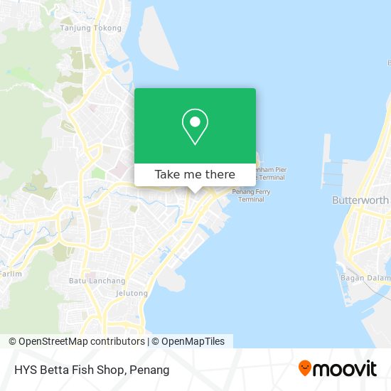 HYS Betta Fish Shop map