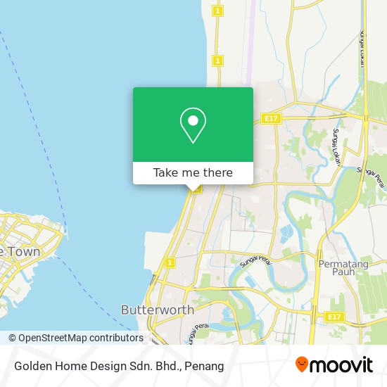 Peta Golden Home Design Sdn. Bhd.