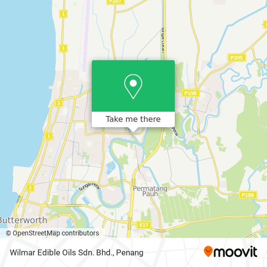 Wilmar Edible Oils Sdn. Bhd. map