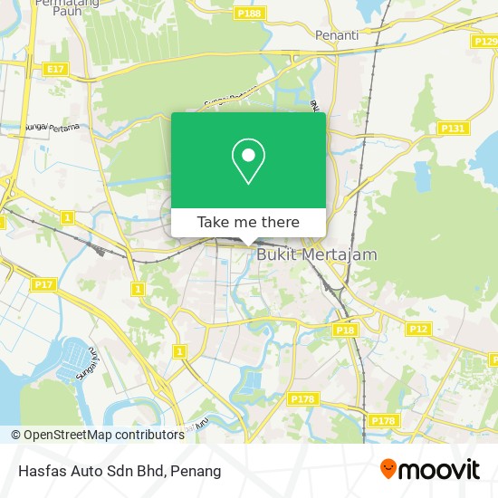Hasfas Auto Sdn Bhd map