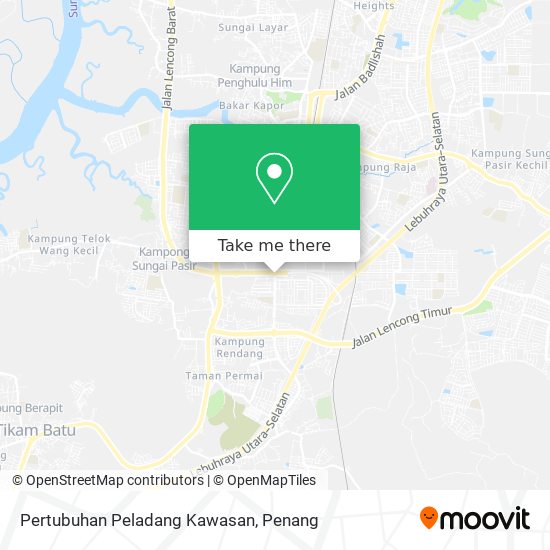 Pertubuhan Peladang Kawasan map