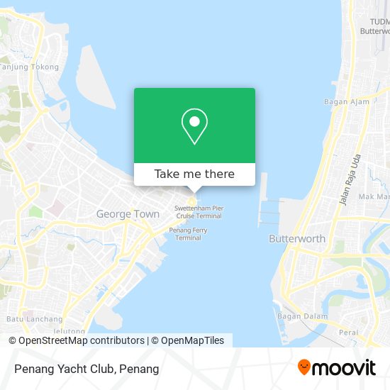 Penang Yacht Club map