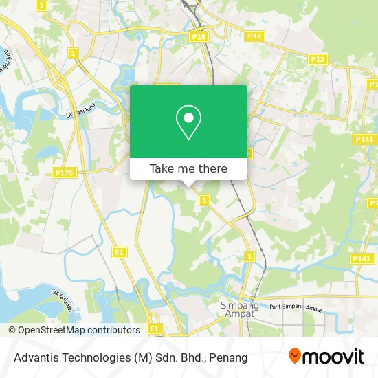 Advantis Technologies (M) Sdn. Bhd. map