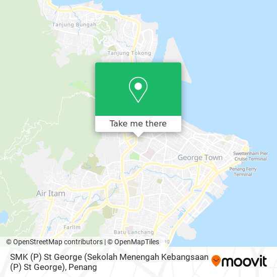 SMK (P) St George (Sekolah Menengah Kebangsaan (P) St George) map