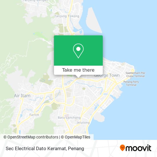 Sec Electrical Dato Keramat map