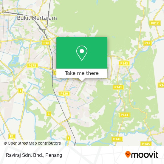 Raviraj Sdn. Bhd. map