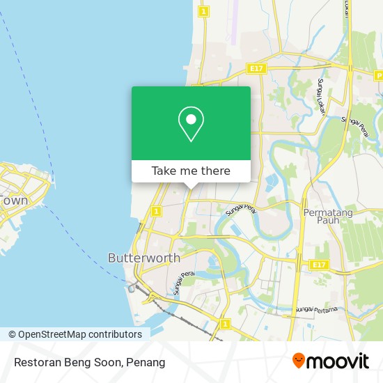 Restoran Beng Soon map