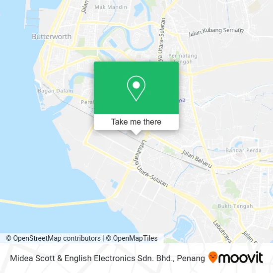 Midea Scott & English Electronics Sdn. Bhd. map