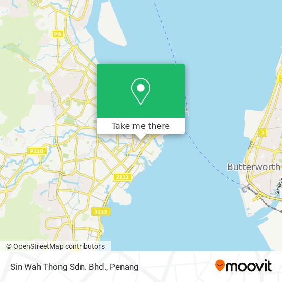 Sin Wah Thong Sdn. Bhd. map