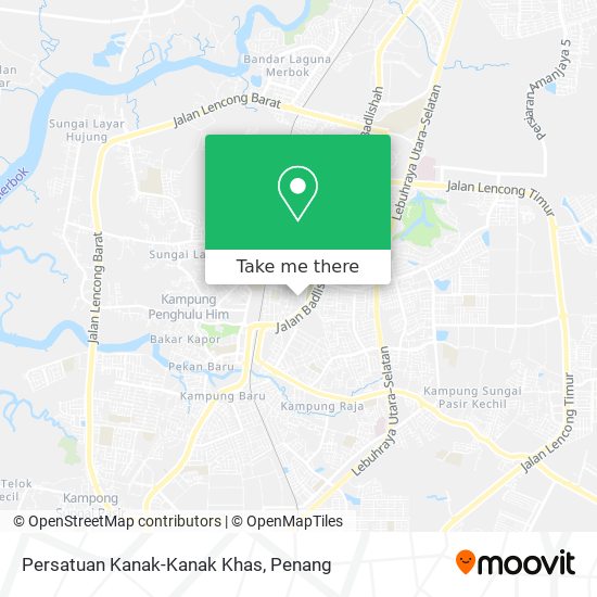 Peta Persatuan Kanak-Kanak Khas
