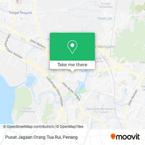 Pusat Jagaan Orang Tua Rui map