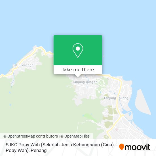 SJKC Poay Wah (Sekolah Jenis Kebangsaan (Cina) Poay Wah) map