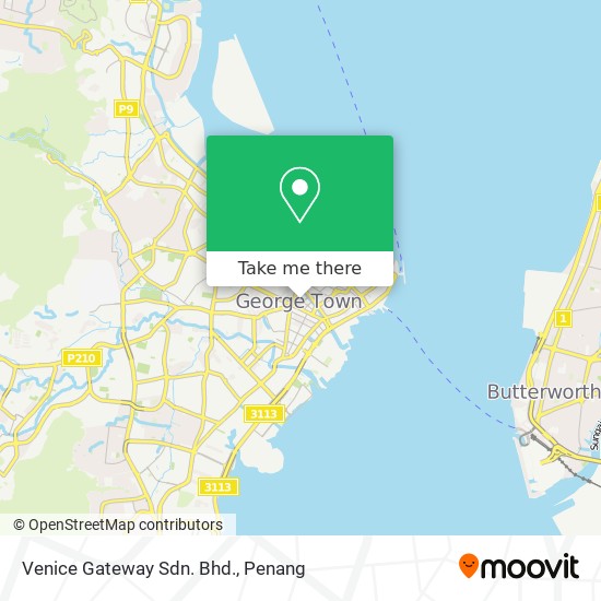 Venice Gateway Sdn. Bhd. map