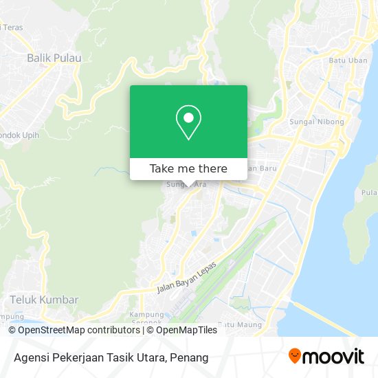 Peta Agensi Pekerjaan Tasik Utara