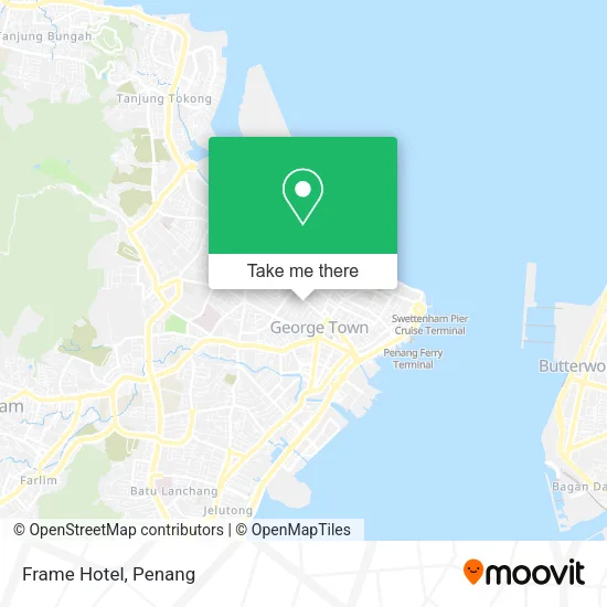 Frame Hotel map