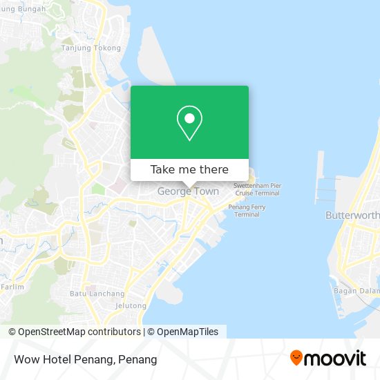 Peta Wow Hotel Penang