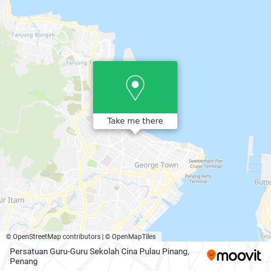 Peta Persatuan Guru-Guru Sekolah Cina Pulau Pinang