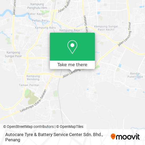 Autocare Tyre & Battery Service Center Sdn. Bhd. map