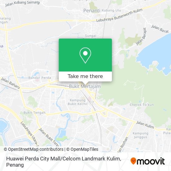 Peta Huawei Perda City Mall / Celcom Landmark Kulim