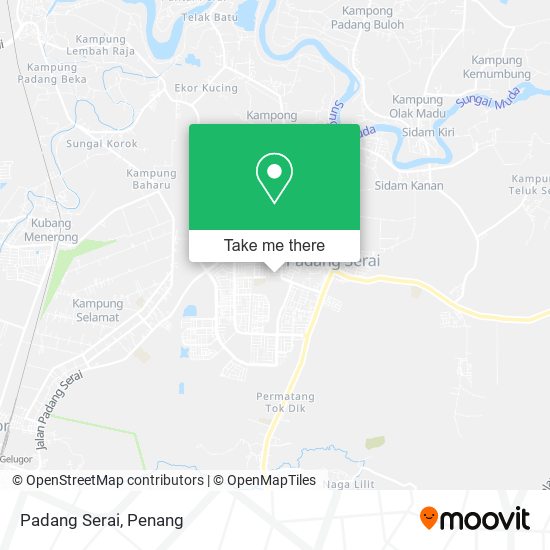 Padang Serai map