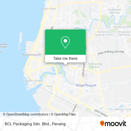 BCL Packaging Sdn. Bhd. map