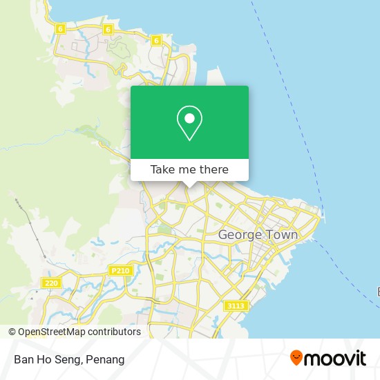 Peta Ban Ho Seng